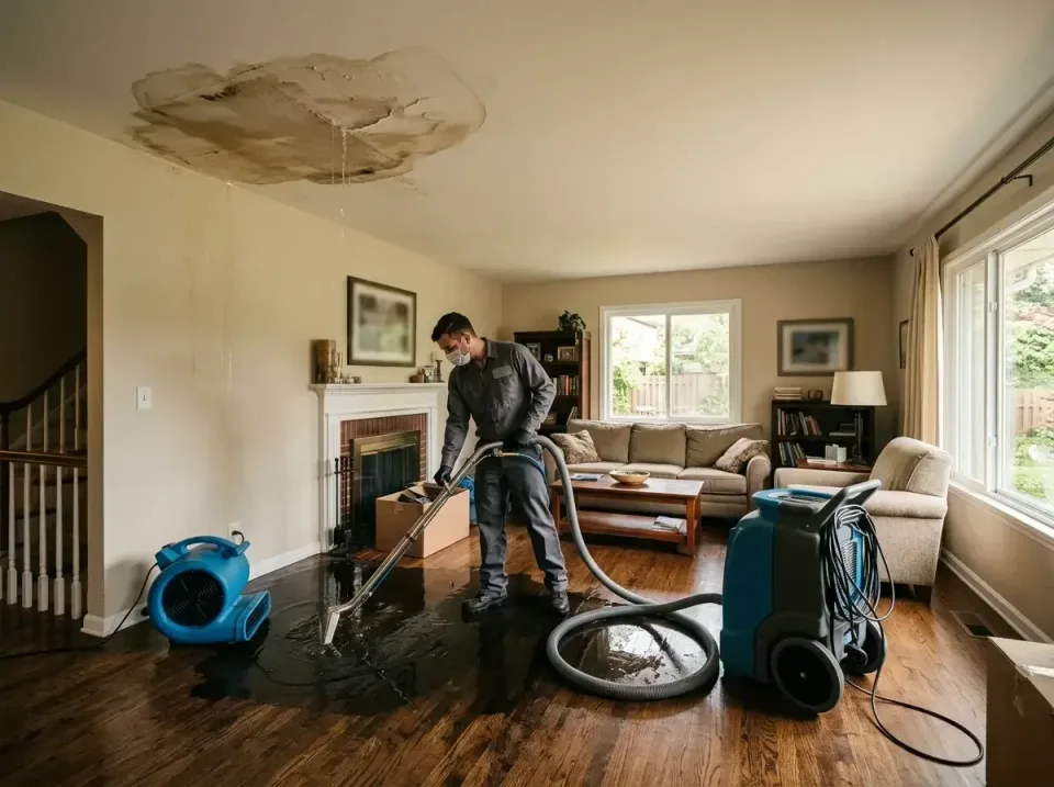 attic-pipe-burst-ceiling-drip-008 — frequently asked questions, Water Damage Restoration & Carpet Care in Chubbuck, ID